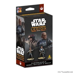 Atomic Mass Games Star Wars Legion: Custom Rebel Agent & Officer Miniatuur spellen