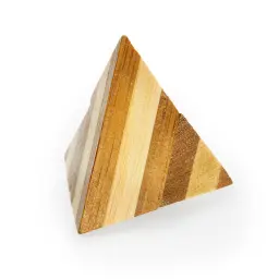 Onbekend Of Kleine uitgever 3d Bamboo puzzle Pyramid Puzzels